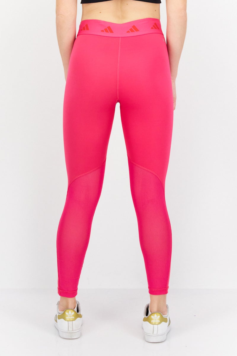 Adidas Women Sportswear Fit Training Tights, Pink - Image 4